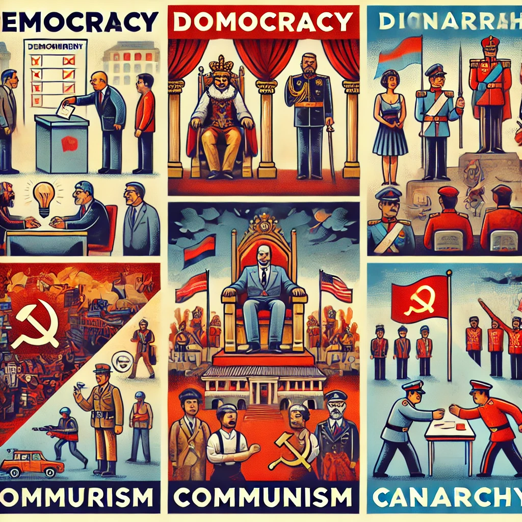 different types of government